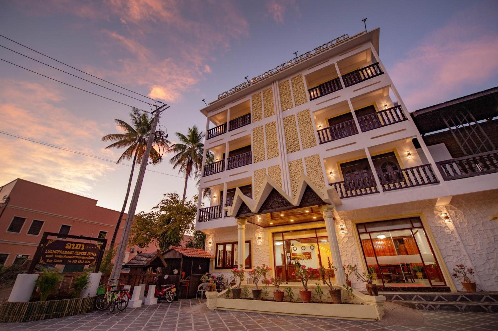 Luangprabang Center Hotel Exterior foto